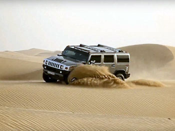 Hummer Desert Safari Abu Dhabi