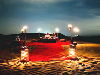 Luxury Romantic Dune Dinner Abu Dhabi